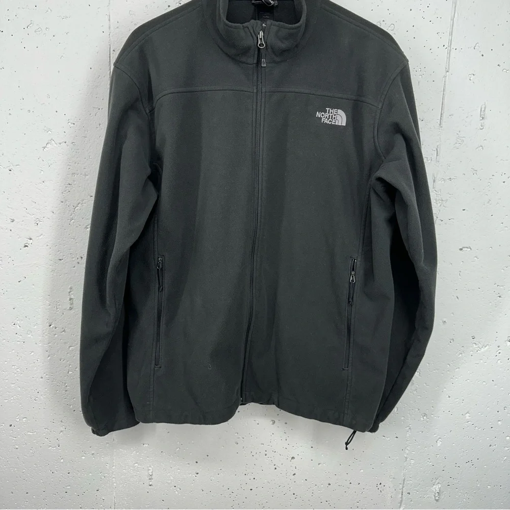 The North Face Jacket Men’s XL Black ANKU Windwall Zip Up Fleece Coat